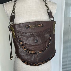 Dolce & Gabbana cheetah bag.